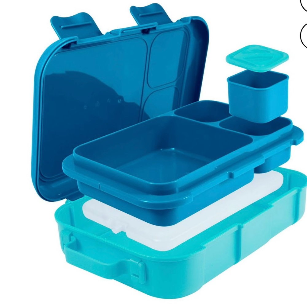 Cool Gear Deluxe Bento Box (0.94L, Blue)